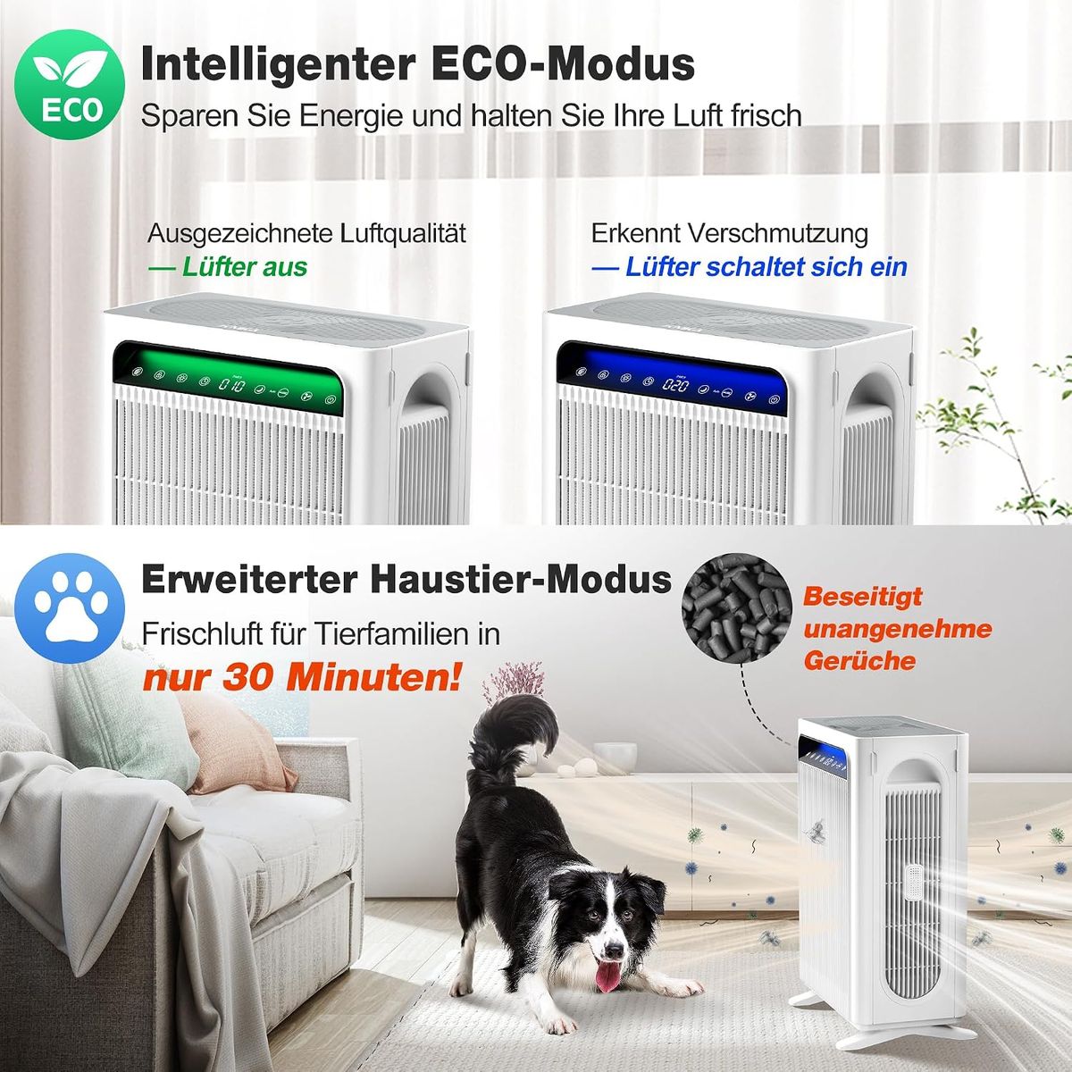 KNKA Air Purifier APH4000 – Reine Luft für Ihr Zuhause