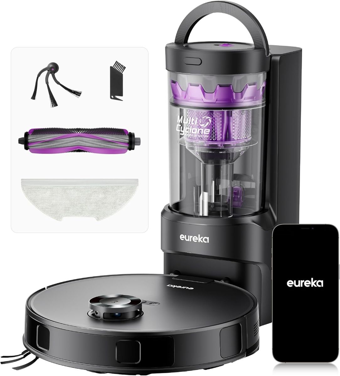 Eureka Spain E20 Evo Plus-BK: La limpieza inteligente que transforma tu hogar