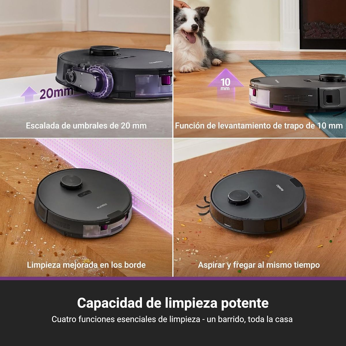 Eureka Spain E20 Evo Plus-BK: La limpieza inteligente que transforma tu hogar