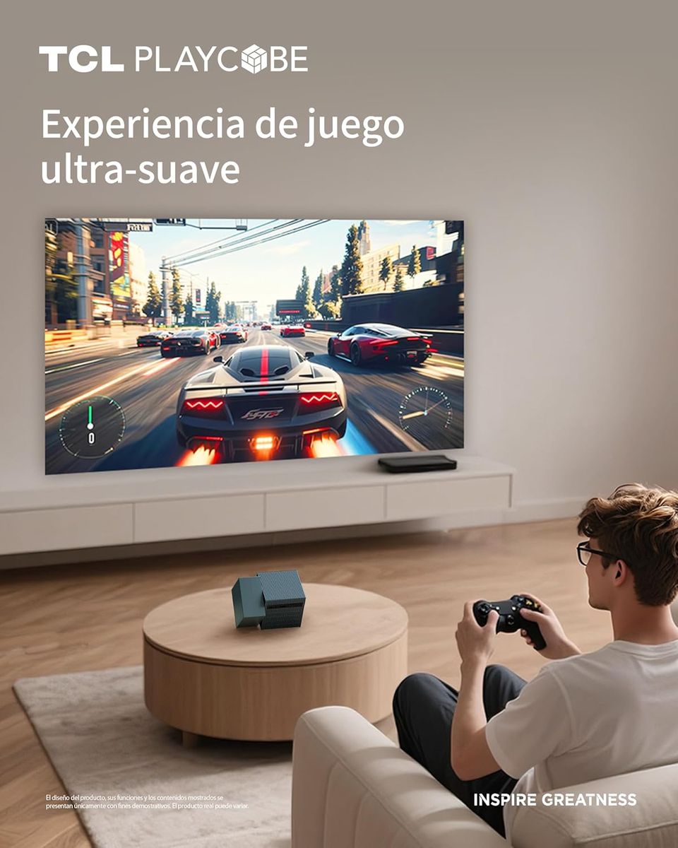 Descubre el TCL Projector PlayCube: Cine en Casa Portátil