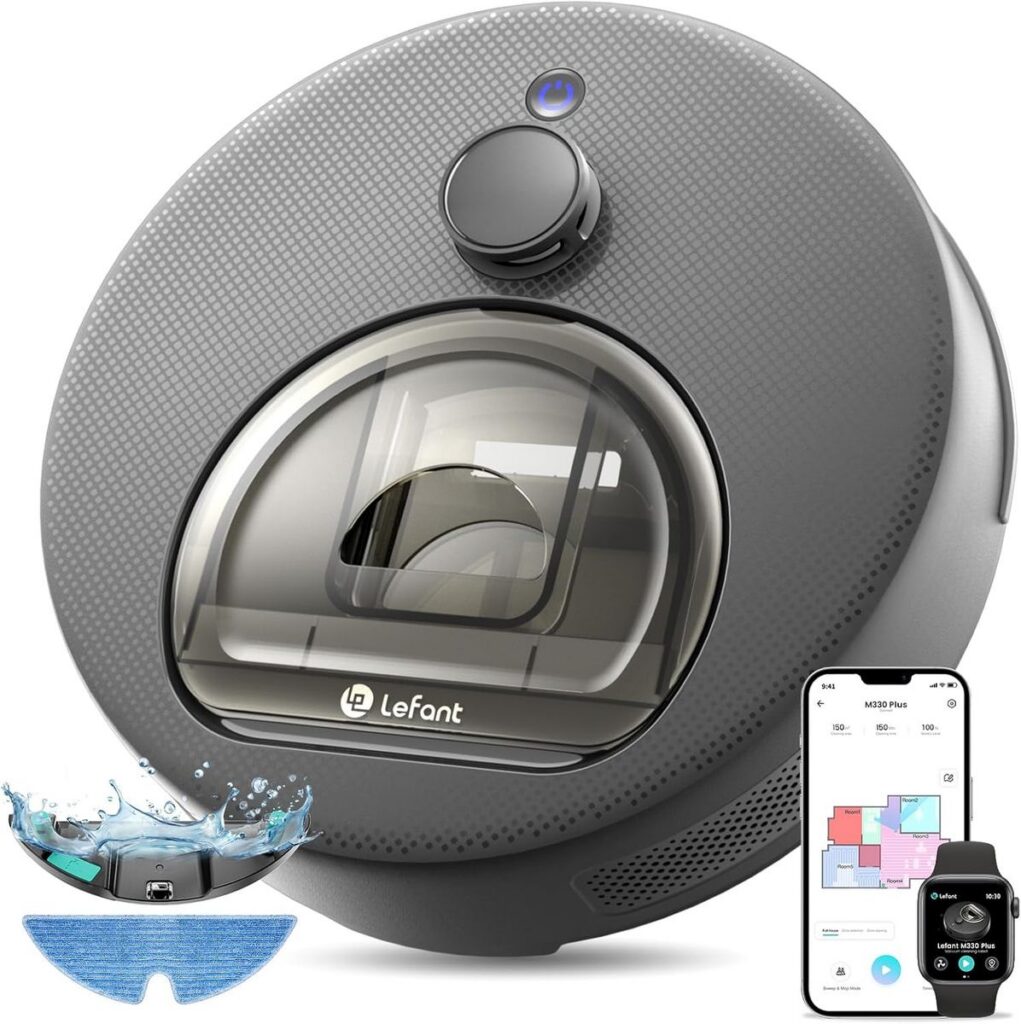Lefant M330 Plus: El robot aspirador que revoluciona tu hogar