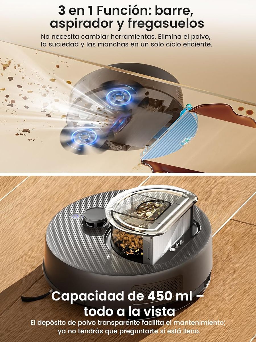 Lefant M330 Plus: El robot aspirador que revoluciona tu hogar