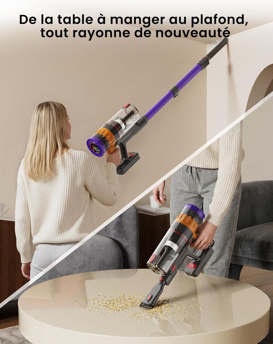 Lefant V1: El Aspirador Sin Cable de 40 kPa que Necesitas