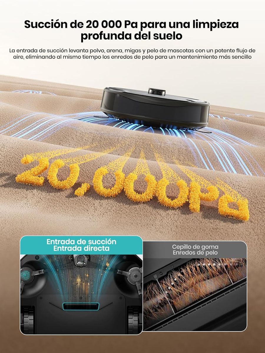 Lefant Robot Aspirador y Fregasuelos: Potencia y Precisión
