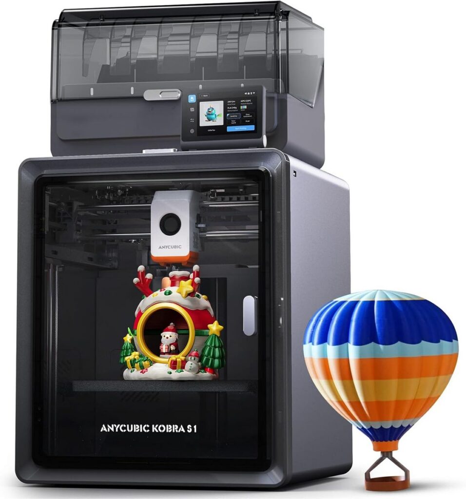 ANYCUBIC Kobra S1 Combo : L’impression 3D rapide et multicolore