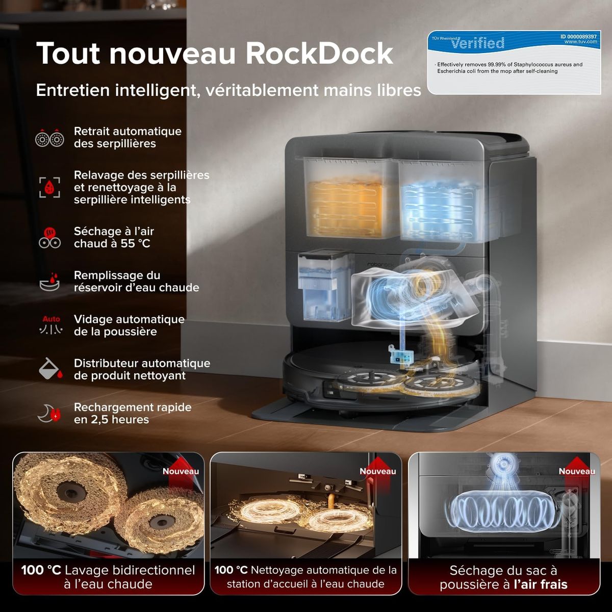 Roborock Saros 20 Set : Le nettoyage intelligent à prix doux