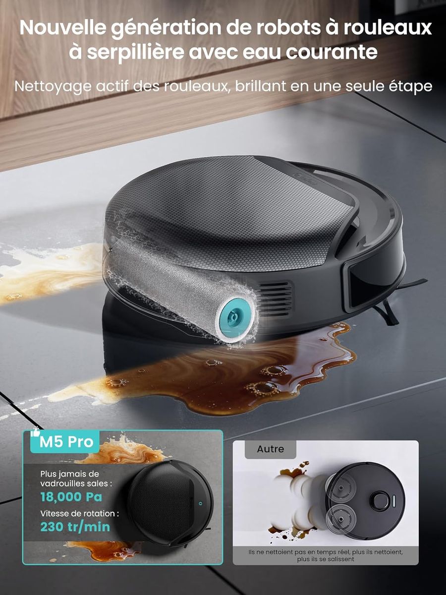 Lefant M5 Pro : Le Robot Aspirateur qui Révolutionne Votre Quotidien