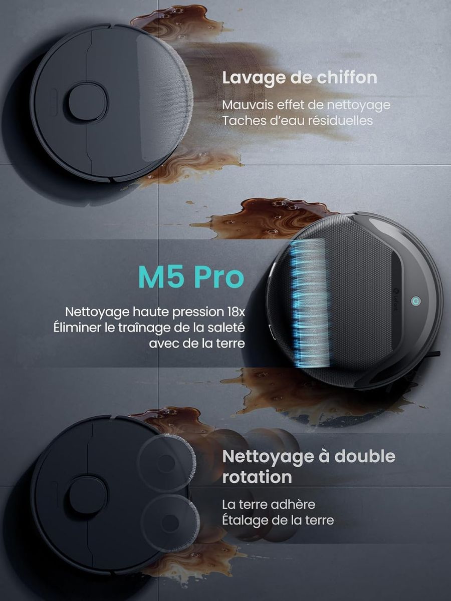 Lefant M5 Pro : Le Robot Aspirateur qui Révolutionne Votre Quotidien