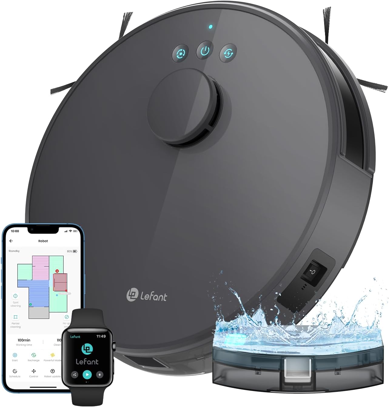 Lefant M1 Gen1 : L'aspirateur robot intelligent qui révolutionne votre quotidien