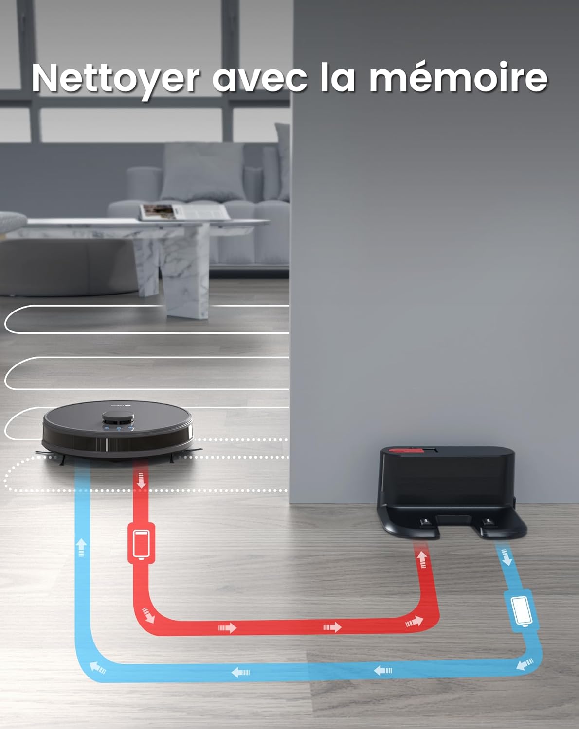 Lefant M1 Gen1 : L'aspirateur robot intelligent qui révolutionne votre quotidien