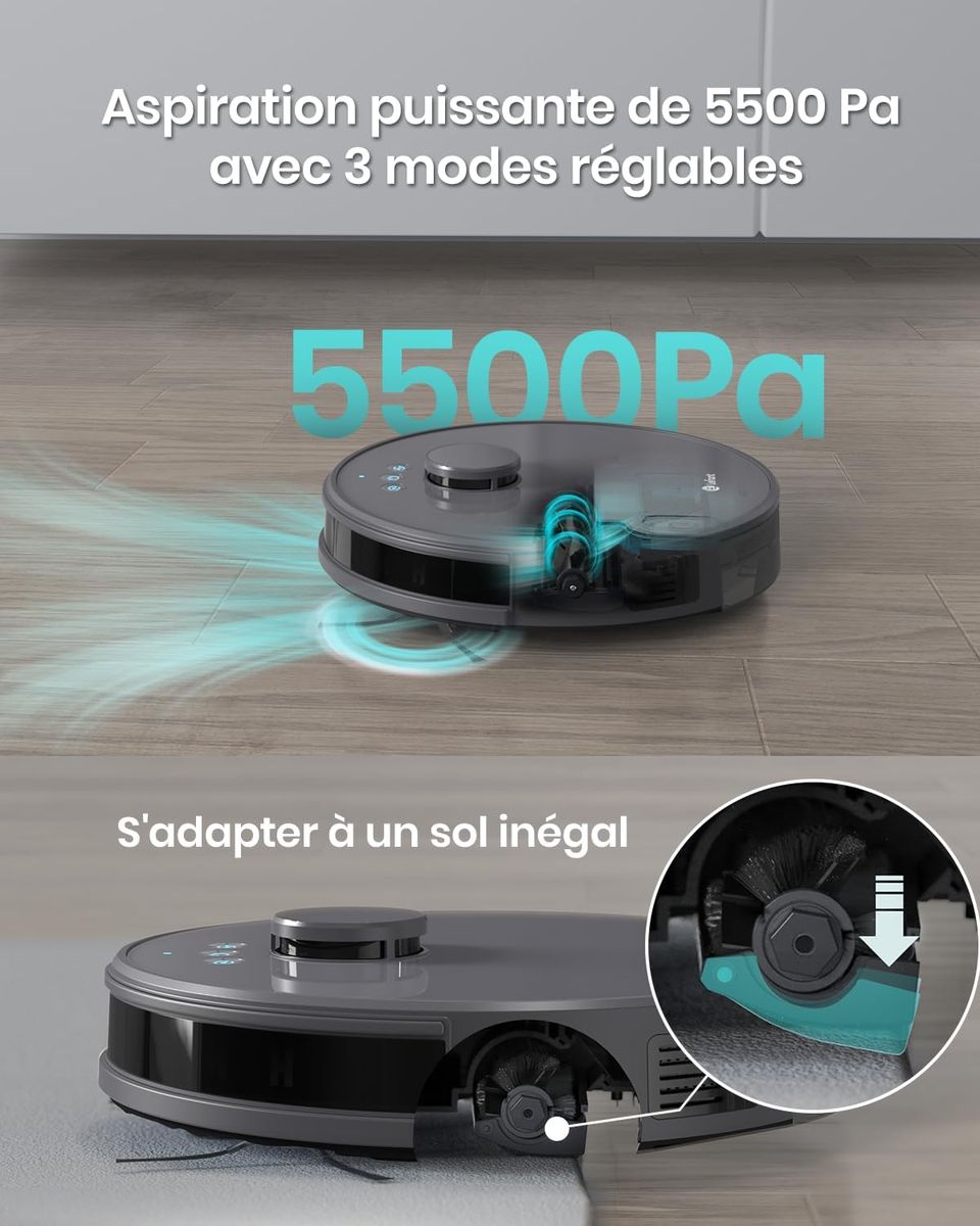 Lefant M1 Gen1 : L'aspirateur robot intelligent qui révolutionne votre quotidien