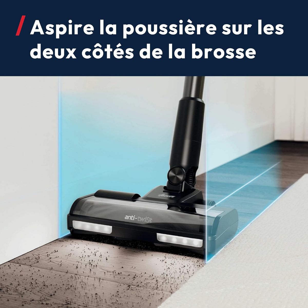 Candy présente le Hoover HF1 Core Flexi : puissance flexible