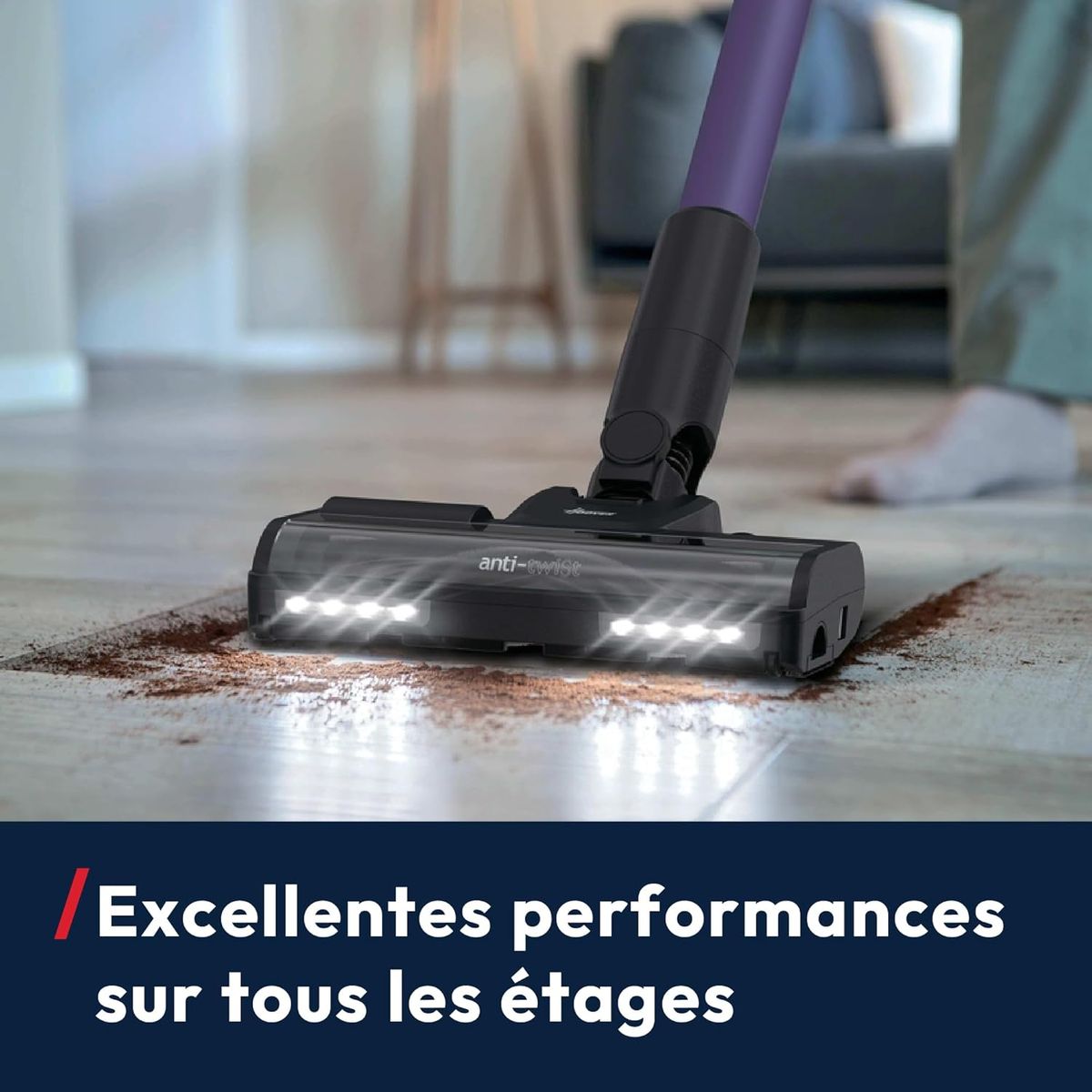 Candy présente le Hoover HF1 Core Flexi : puissance flexible