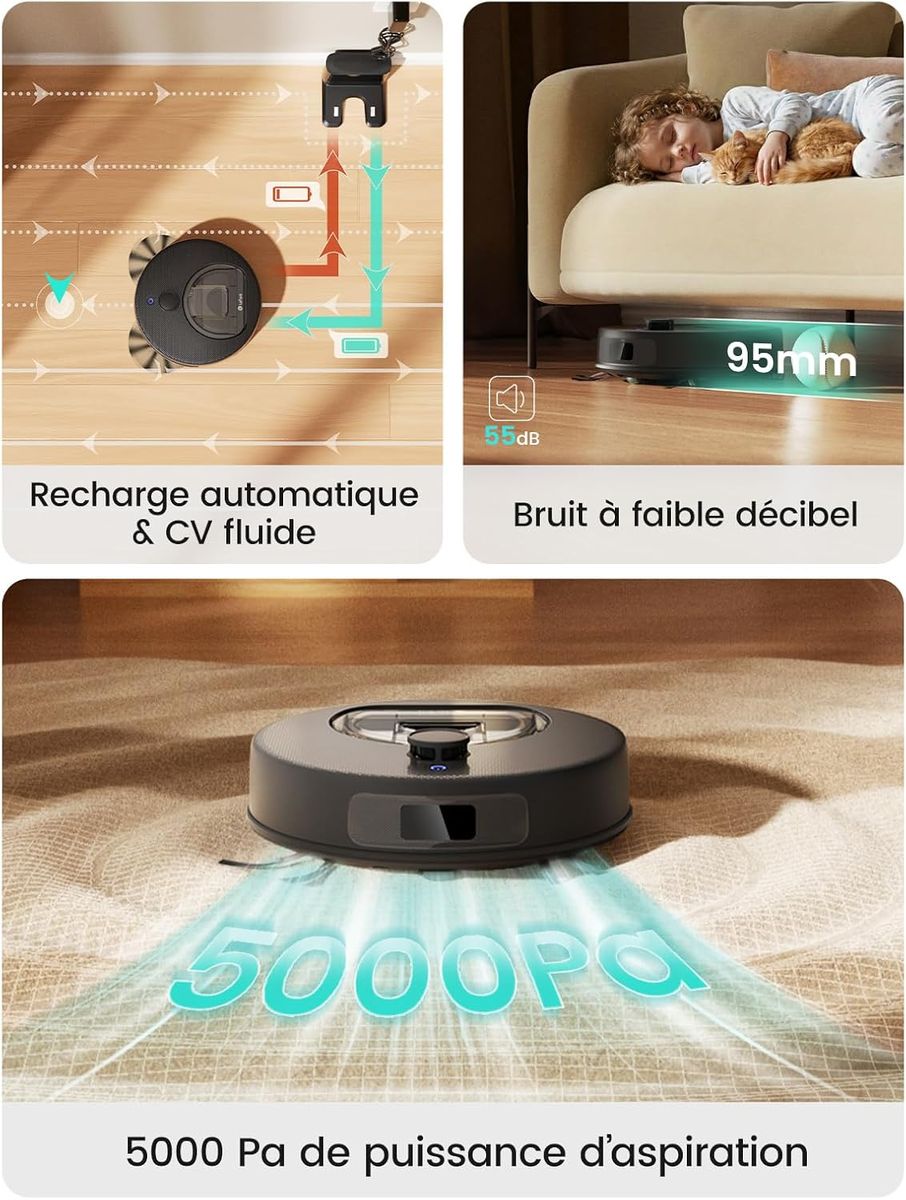 Lefant M330 Plus : L’aspirateur robot intelligent qui simplifie votre quotidien