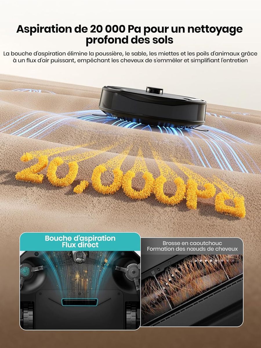 Lefant FR(ZYG) M210 PRO OMNI : L’aspirateur robot ultime