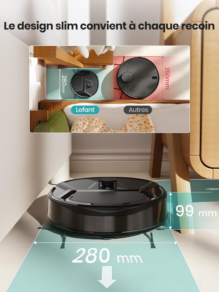 Lefant FR(ZYG) M210 PRO OMNI : L’aspirateur robot ultime