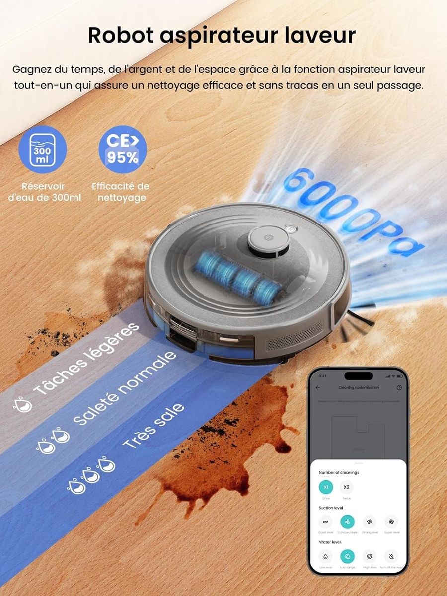Lefant M2 Pro : Le robot aspirateur intelligent qui révolutionne votre quotidien