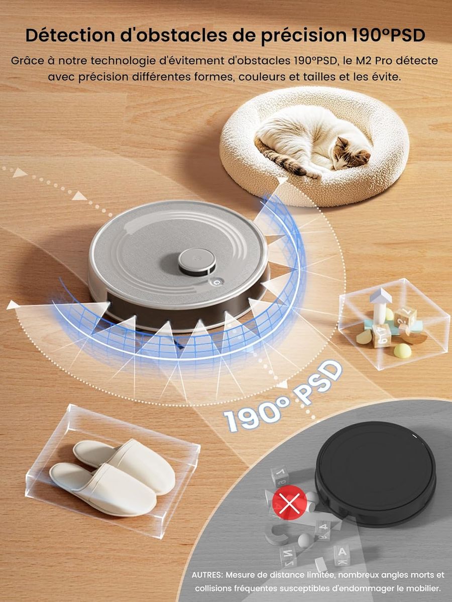 Lefant M2 Pro : Le robot aspirateur intelligent qui révolutionne votre quotidien