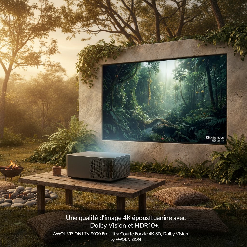Une qualité d’image 4K époustouflante avec Dolby Vision et HDR10+