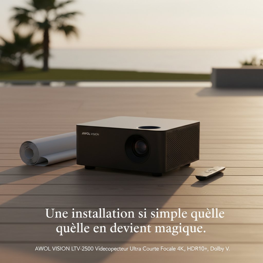 Une installation si simple qu’elle en devient magique