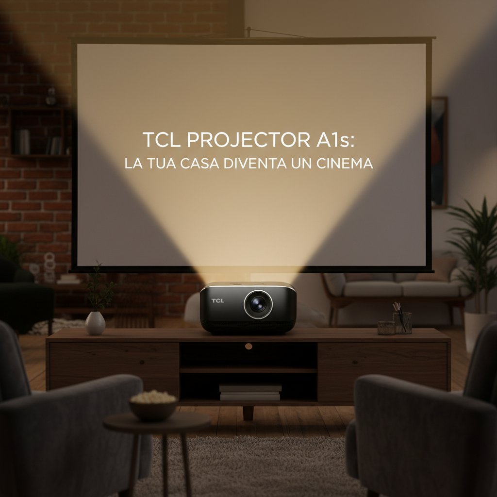 TCL Projector A1s: La Tua Casa Diventa un Cinema