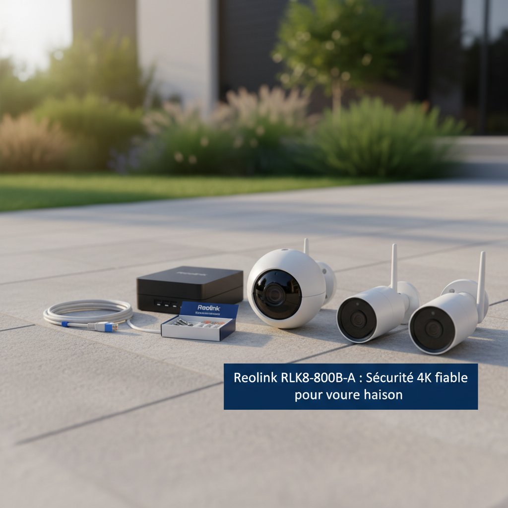 Reolink - Reolink RLK8-800B4-A : Sécurité 4K fiable pour votre maison