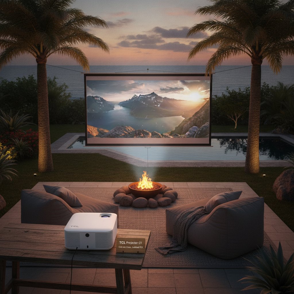 TCL - TCL Projector C1: Cine en Casa, Calidad TCL