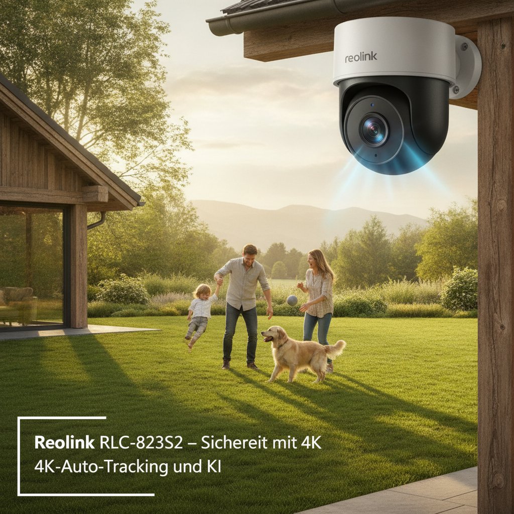 Reolink - Reolink RLC-823S2 – Sicherheit mit 4K-Auto-Tracking und KI