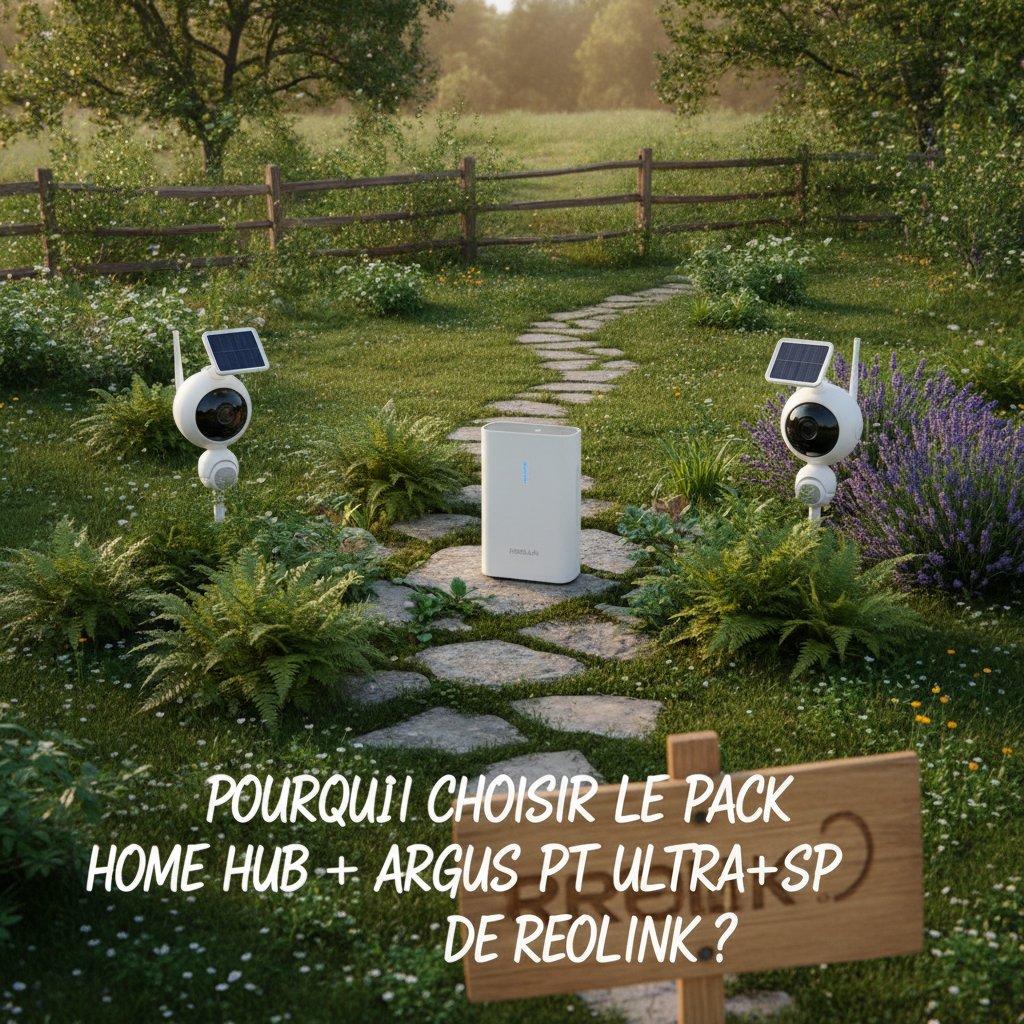 Pourquoi choisir le pack Home Hub + Argus PT Ultra+SP de Reolink ?