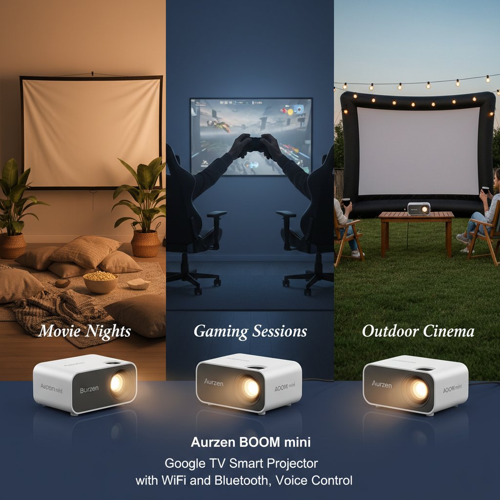Movie Nights, Gaming Sessions, and Outdoor Cinema