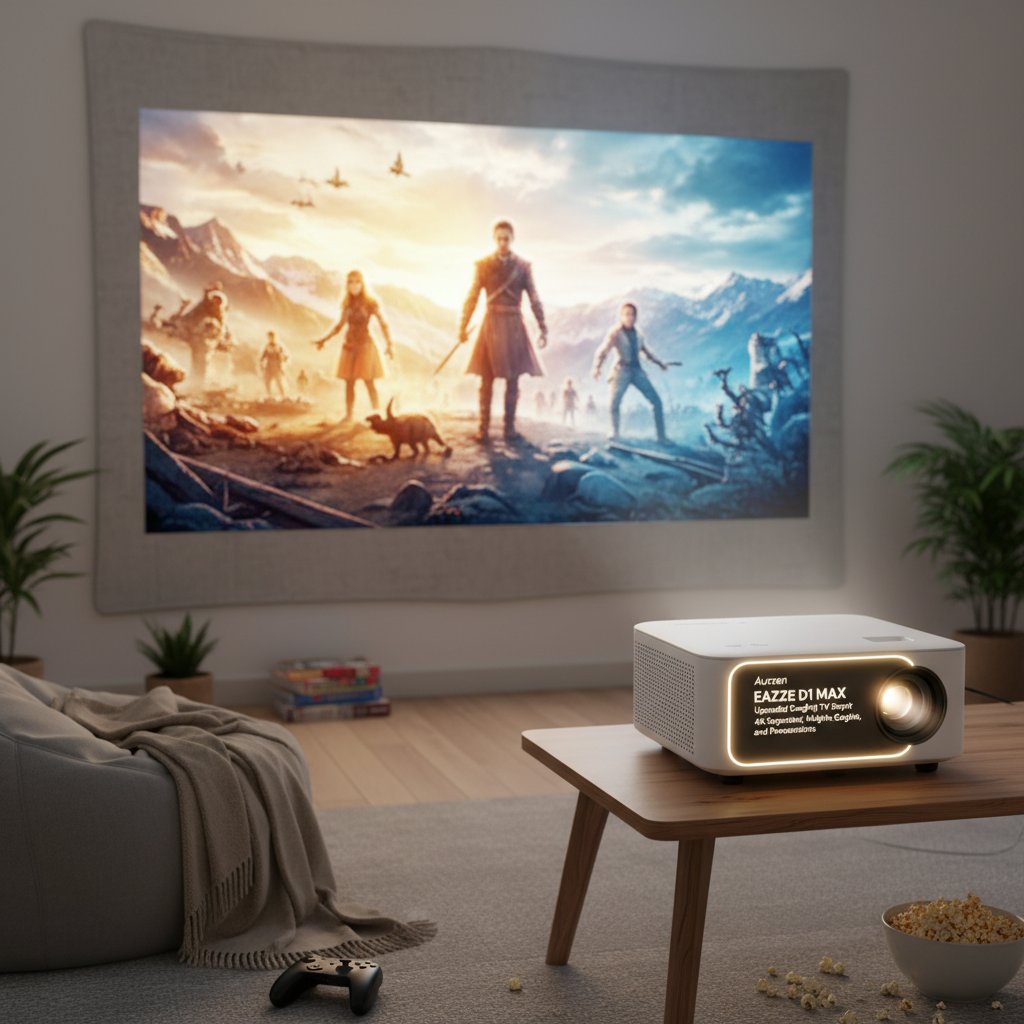 Perfect for Movie Nights, Gaming, and Presentations