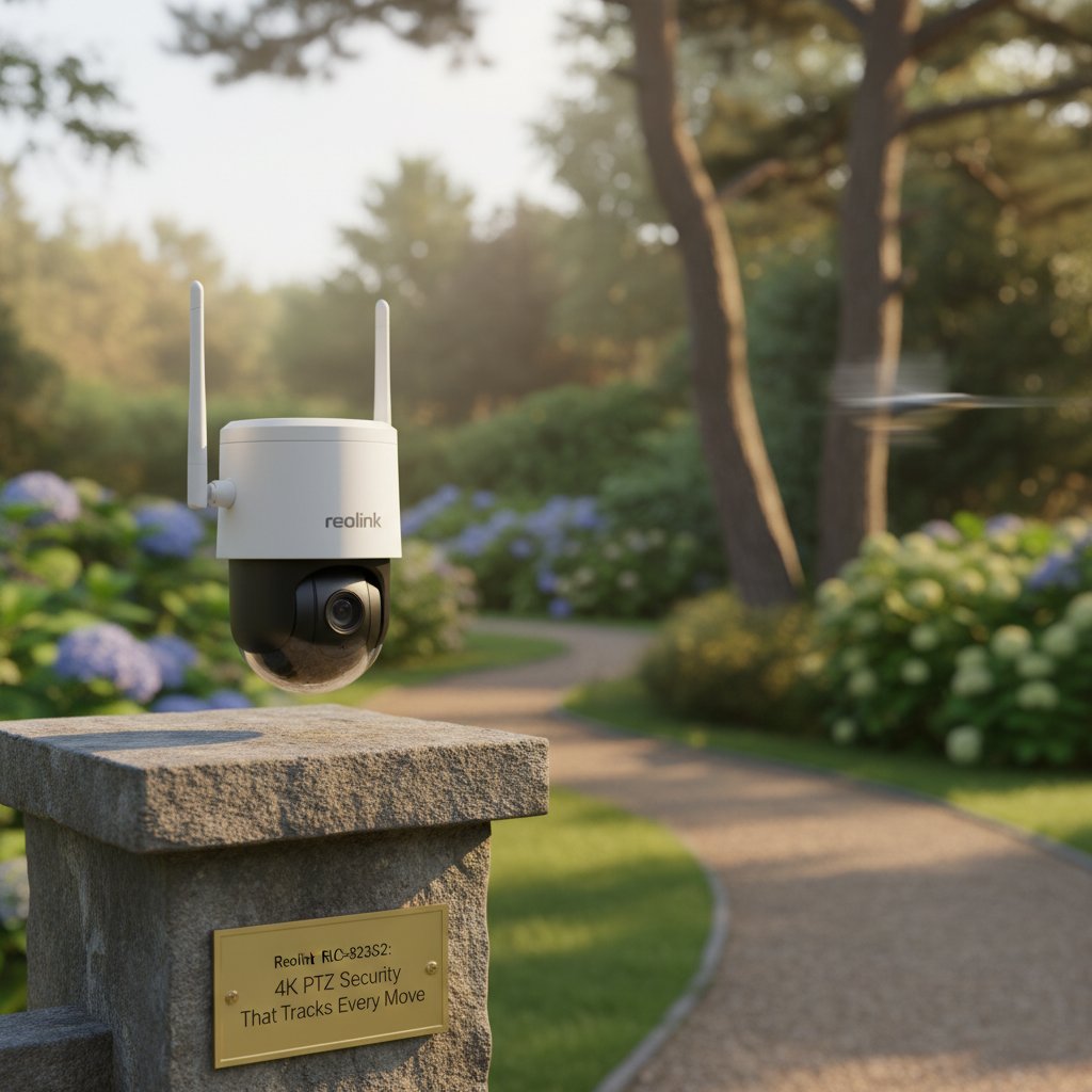 Reolink RLC-823S2: 4K PTZ Security That Tracks Every Move