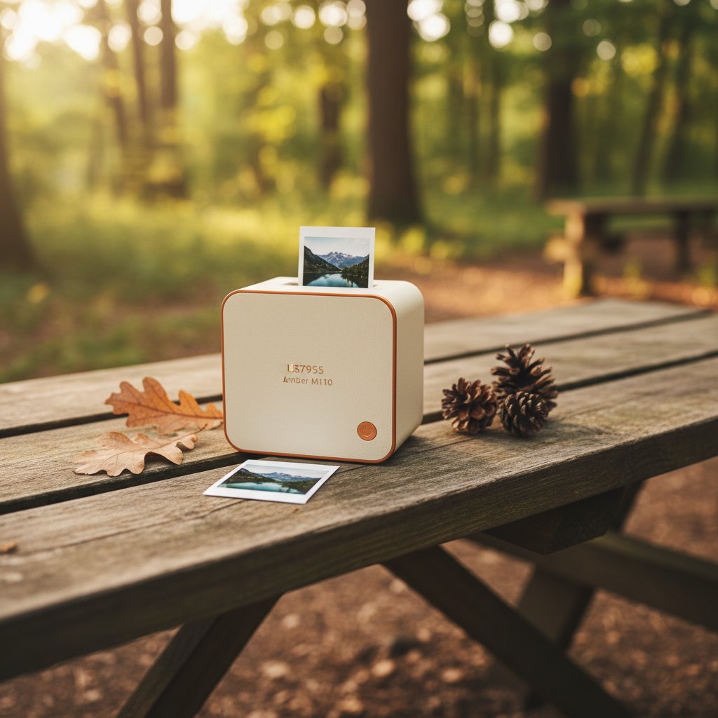 137955 Liene Amber M110: Mini-Fotodrucker für Smartphone