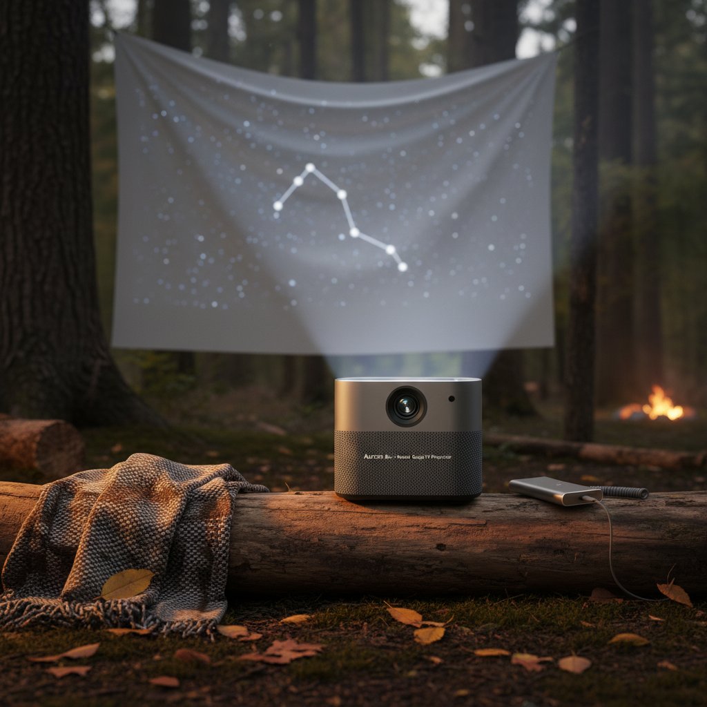 Aurzen - Aurzen BOOM Air – Portable Google TV Projector