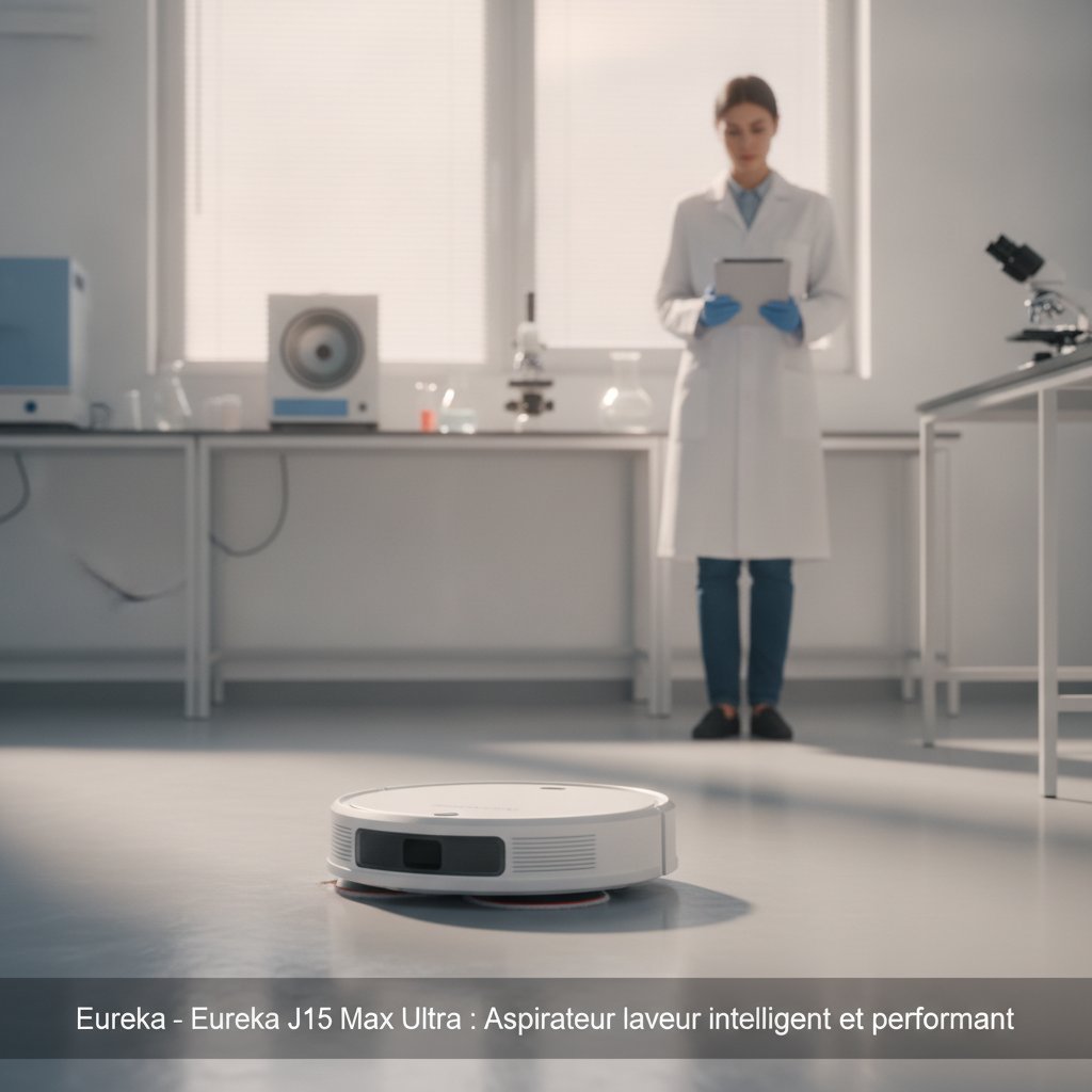 Eureka - Eureka J15 Max Ultra : Aspirateur laveur intelligent et performant