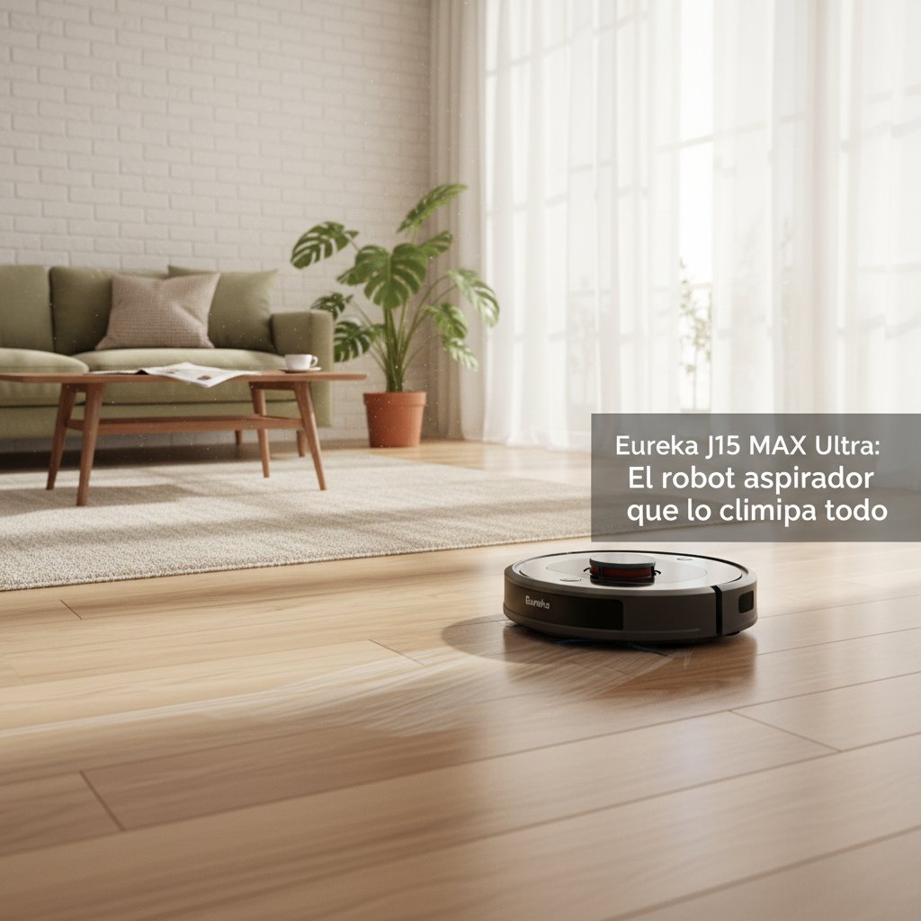 Eureka J15 MAX Ultra: El robot aspirador que lo limpia todo