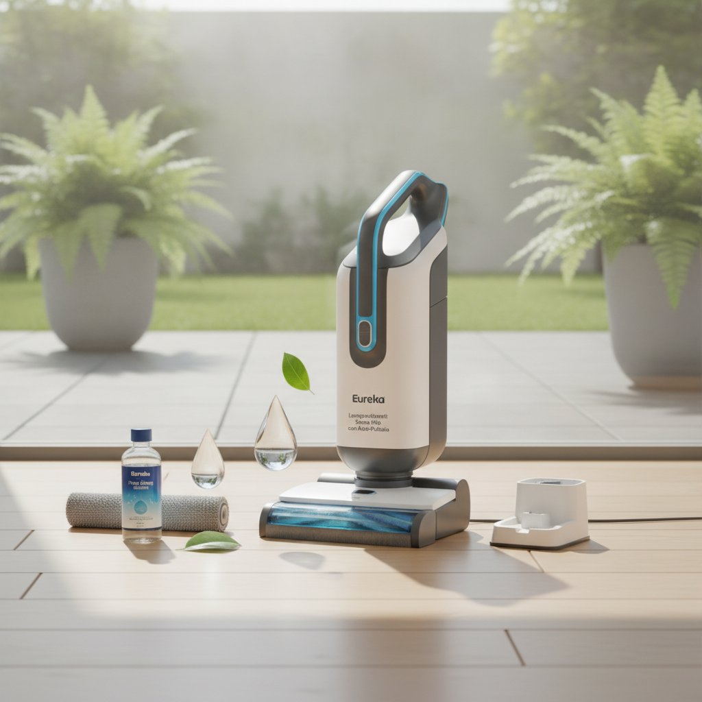 Eureka - Eureka FloorShine 880: Lavapavimenti Senza Filo con Auto-Pulizia