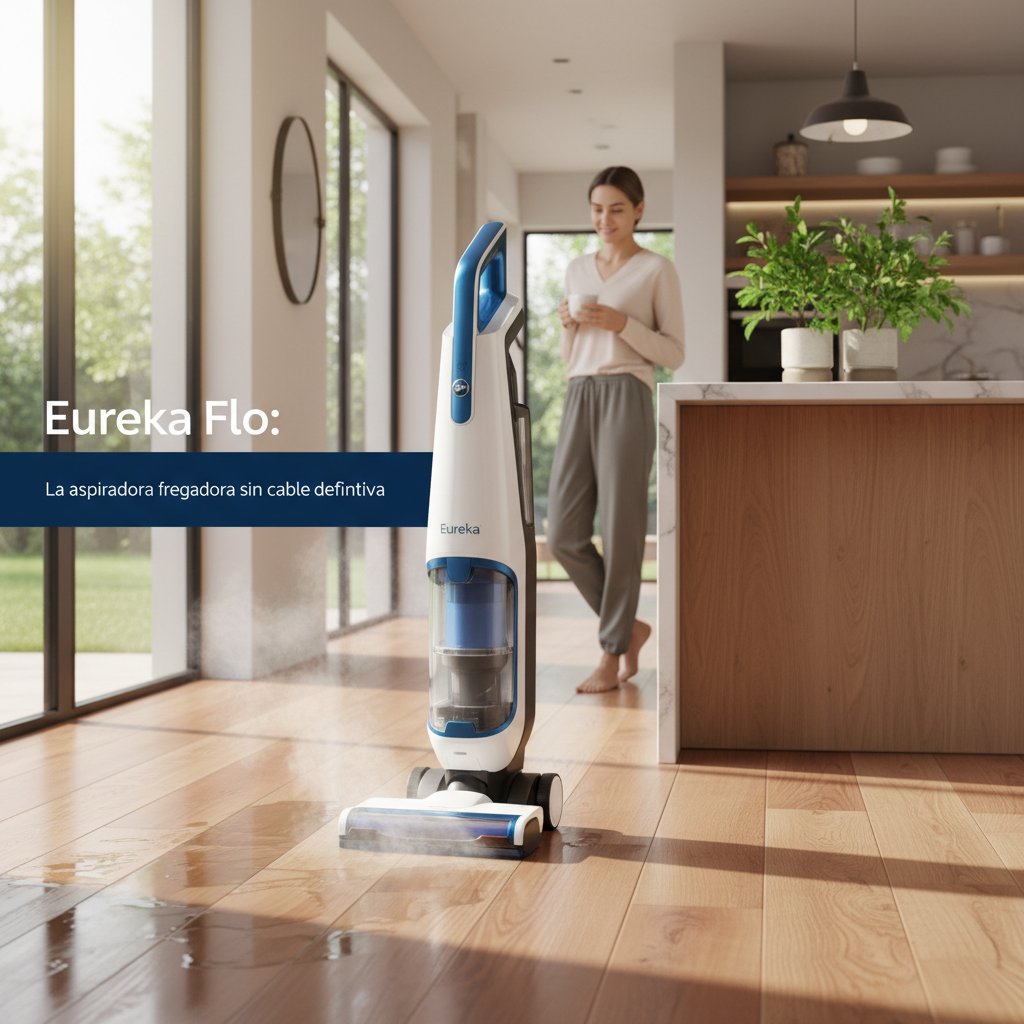 Eureka Flo: La aspiradora fregadora sin cable definitiva