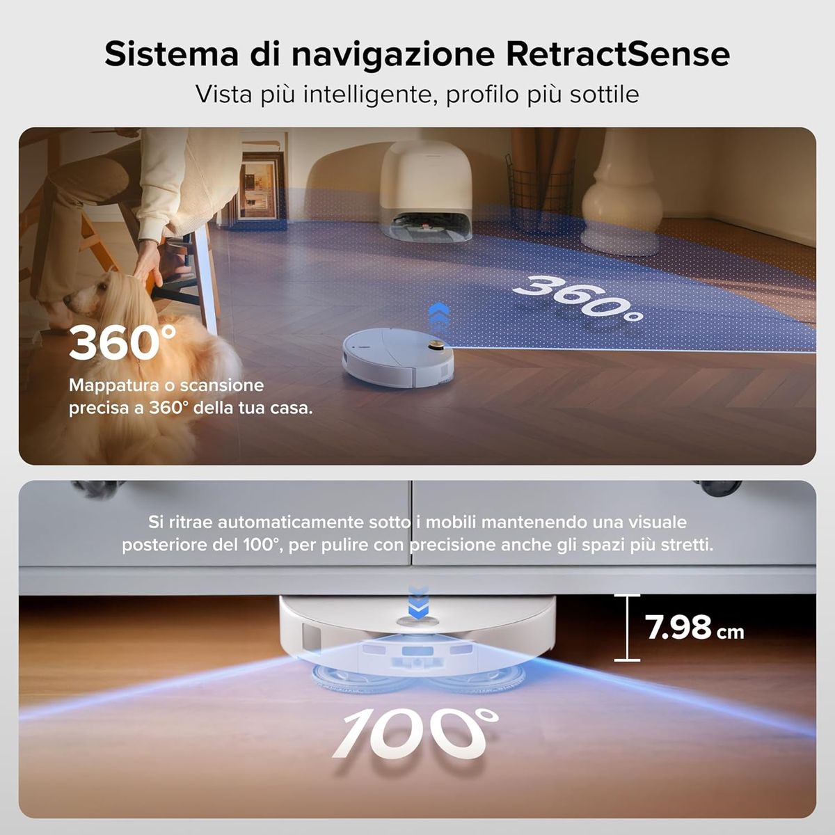 Roborock Qrevo Curv 2 Pro: Potenza e Intelligenza Senza Compromessi