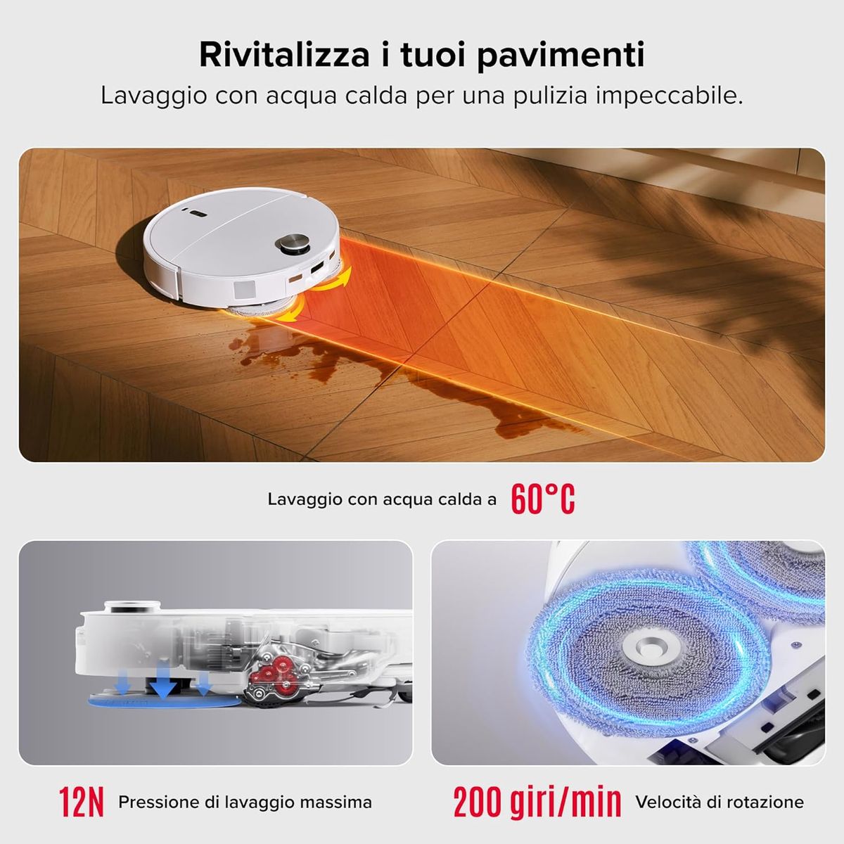Roborock Qrevo Curv 2 Pro: Potenza e Intelligenza Senza Compromessi