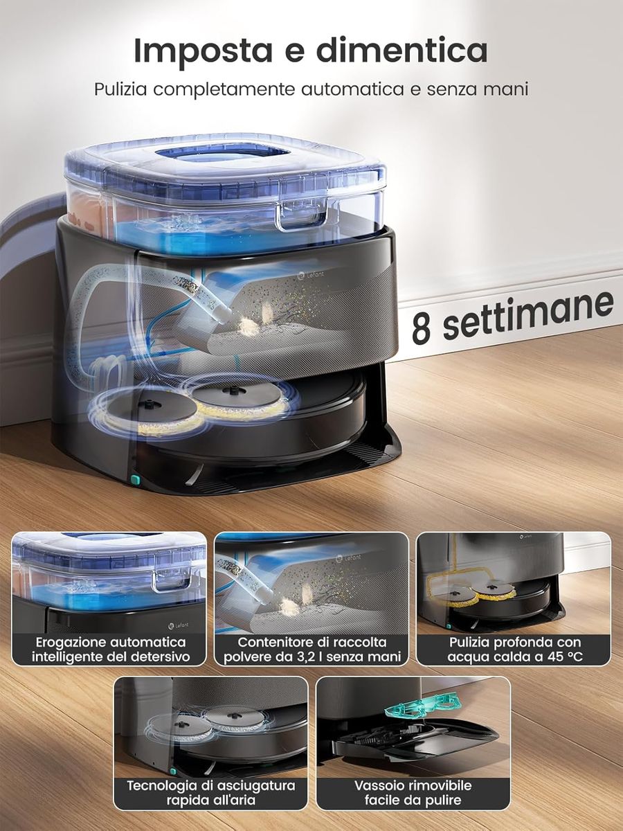 Lefant M3: Il Robot Aspirapolvere che Rivoluziona le Pulizie