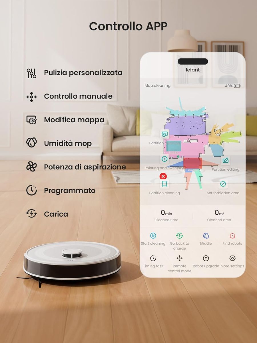 Lefant M2: Pulizia Intelligente, Silenziosa e Senza Pensieri