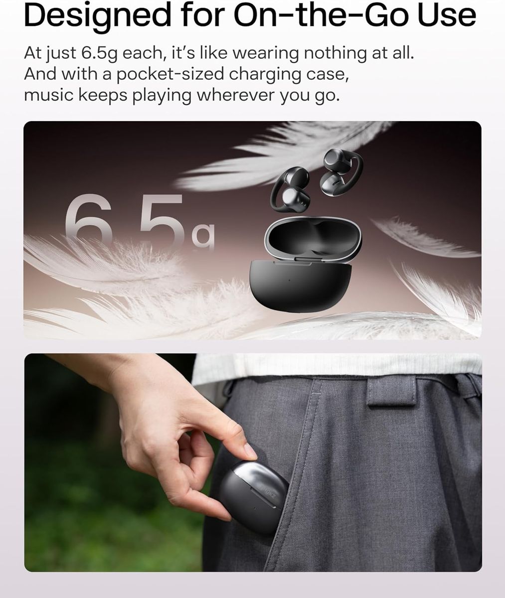 SHOKZ OpenDots ONE: Open-Ear Audio, Unmatched Comfort
