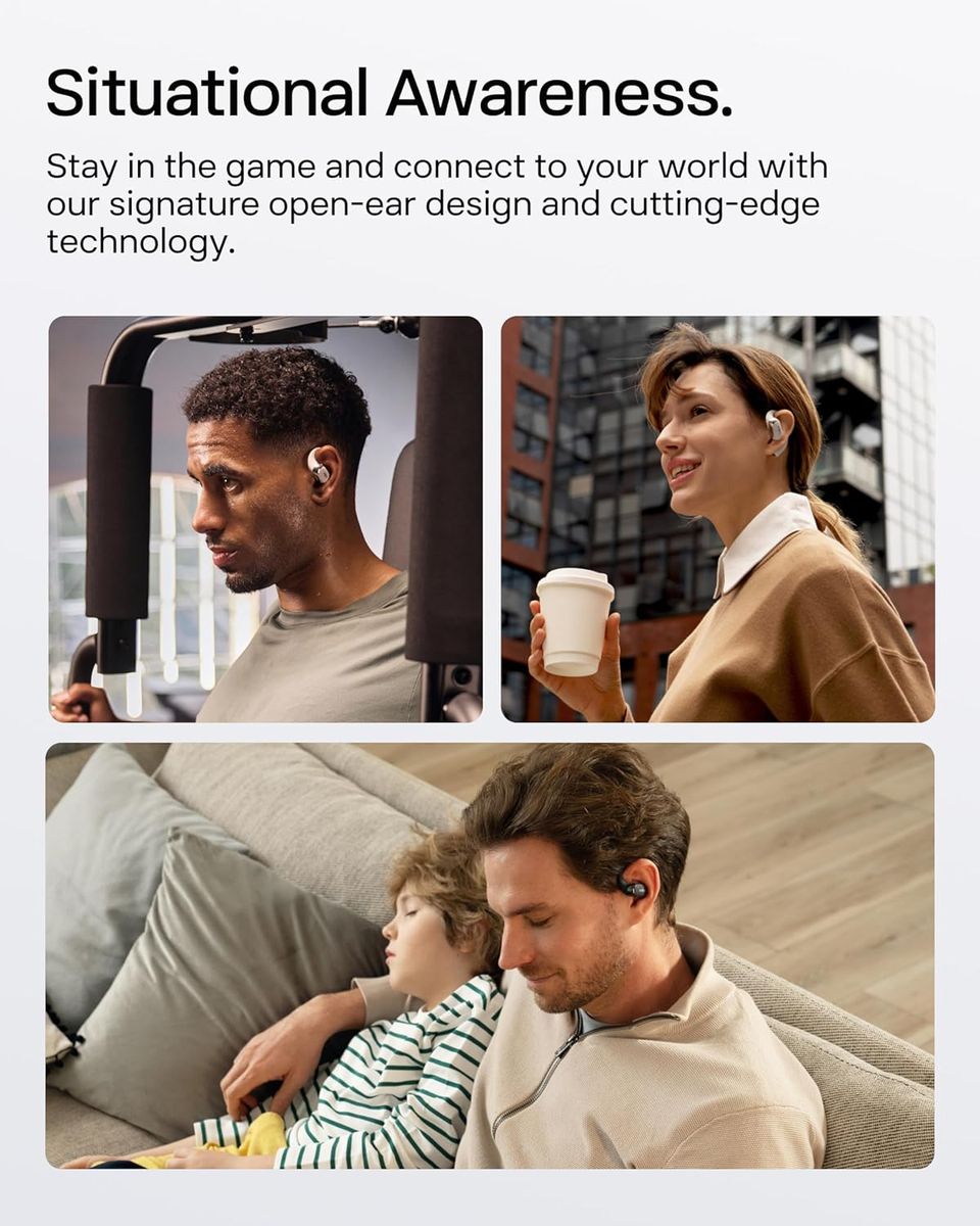 SHOKZ OpenFit 2+ – Unmatched Open-Ear Audio Freedom