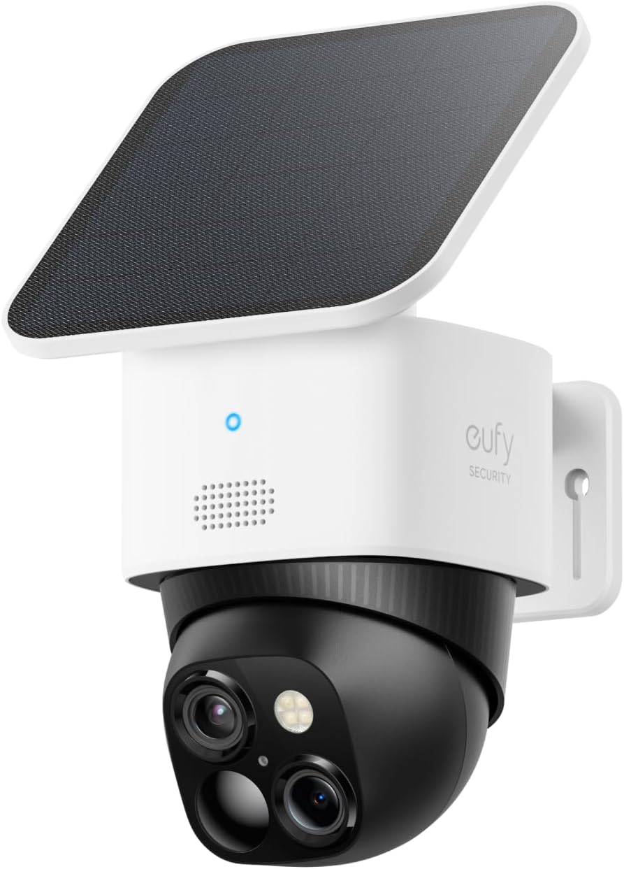 eufy Security SoloCam S340 2-Cam Kit: 3K 360° Outdoor Surveillance