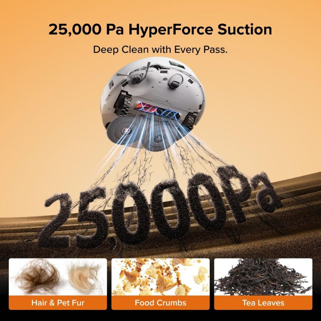 Roborock Qrevo Edge 2: 25,000Pa Robot Vacuum & Mop