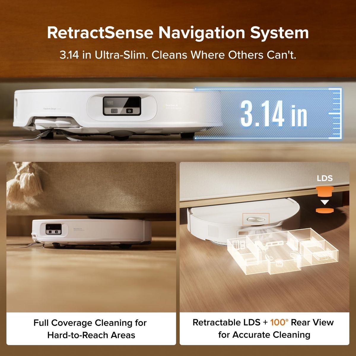 Roborock Qrevo Edge 2: 25,000Pa Robot Vacuum & Mop