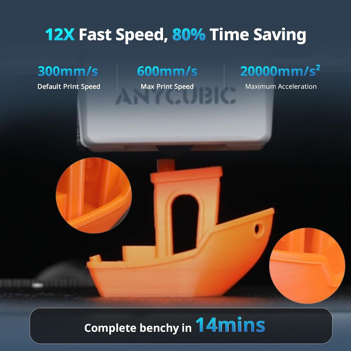 ANYCUBIC Kobra X: High-Speed 3D Printing Redefined