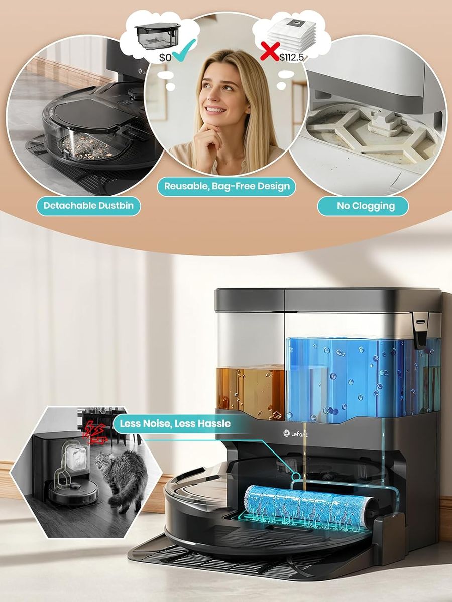 Lefant M210 Pro OMNI – Smart, Powerful, Effortless Cleaning
