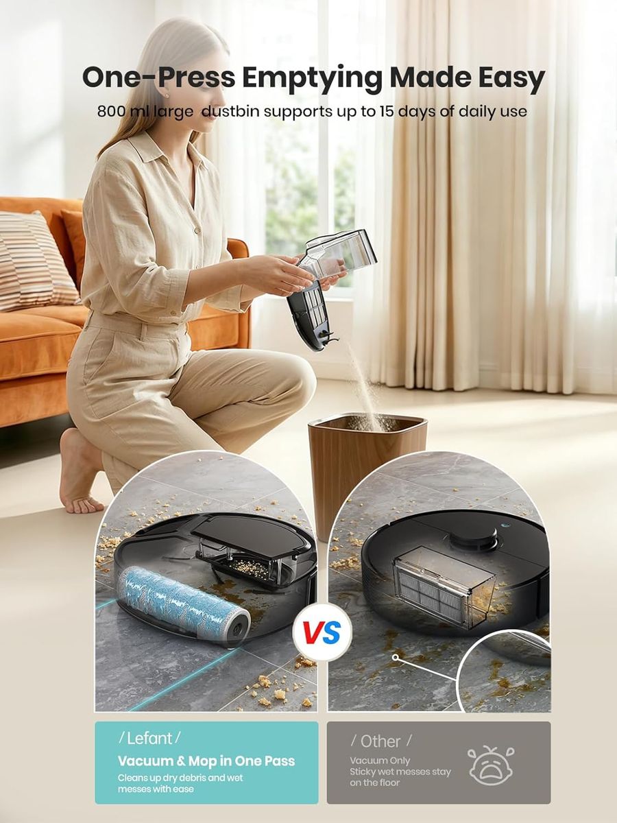 Lefant M210 Pro OMNI – Smart, Powerful, Effortless Cleaning